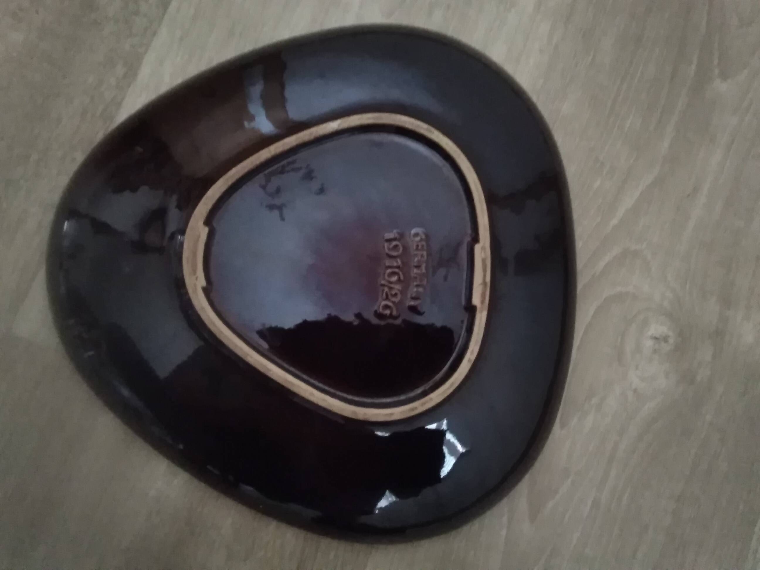 Plat en céramique vintage Germany