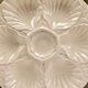 2 old plates oysters slip Digoin Sarreguemines