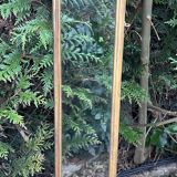 large gilded wood mirror