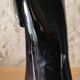 Art Deco statuette of a woman – Elegant dancer – Black earthenware – 1950s