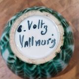 Vallauris ceramic covered pot signed Charles Voltz