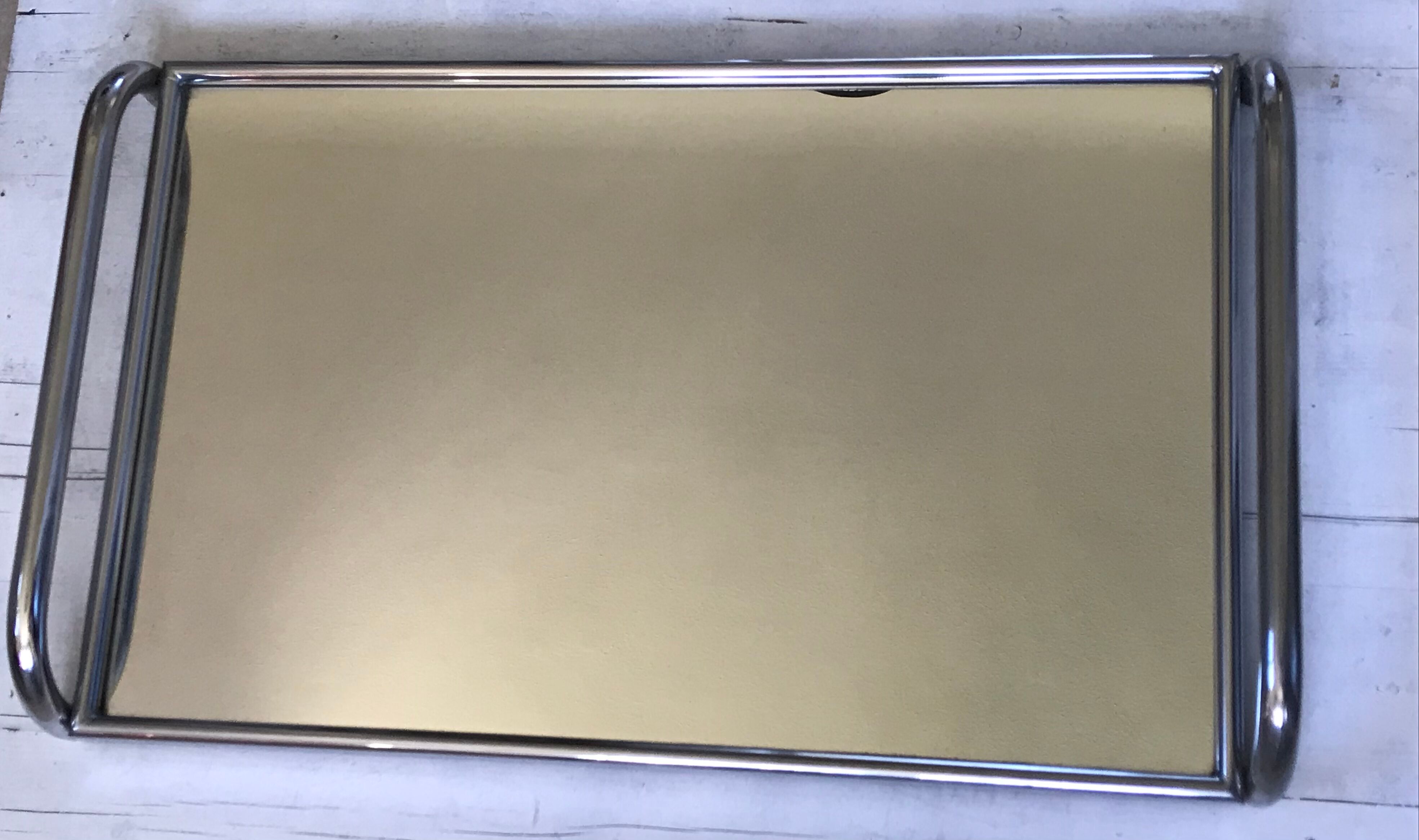 Art deco mirror tray 59x36cm