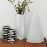 Steel "spring" pen holder pot – 1970s design