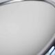 Oval mirror top 1950 silver