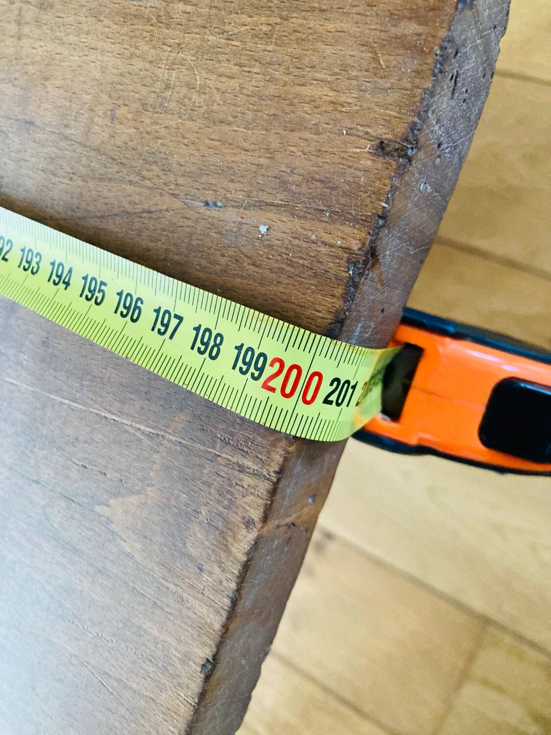 Large 19th century church bench