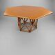 Bamboo dining table by Vivai del Sud, 1970s