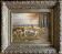 Impressionist painting "Shepherd and his sheep" 19th century signed Barbizon