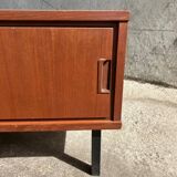 Pair of teak bedside tables, 1970s