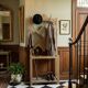Art Deco entrance hall wardrobe
