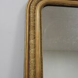 Very large Louis Philippe gilded trumeau mirror