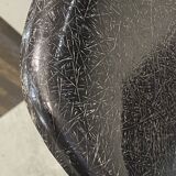 DSW chair black fibre black dowel walnut Eames Herman Miller vintage 1950