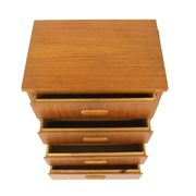 Scandinavian teak chest of drawers, Sweden, 1960