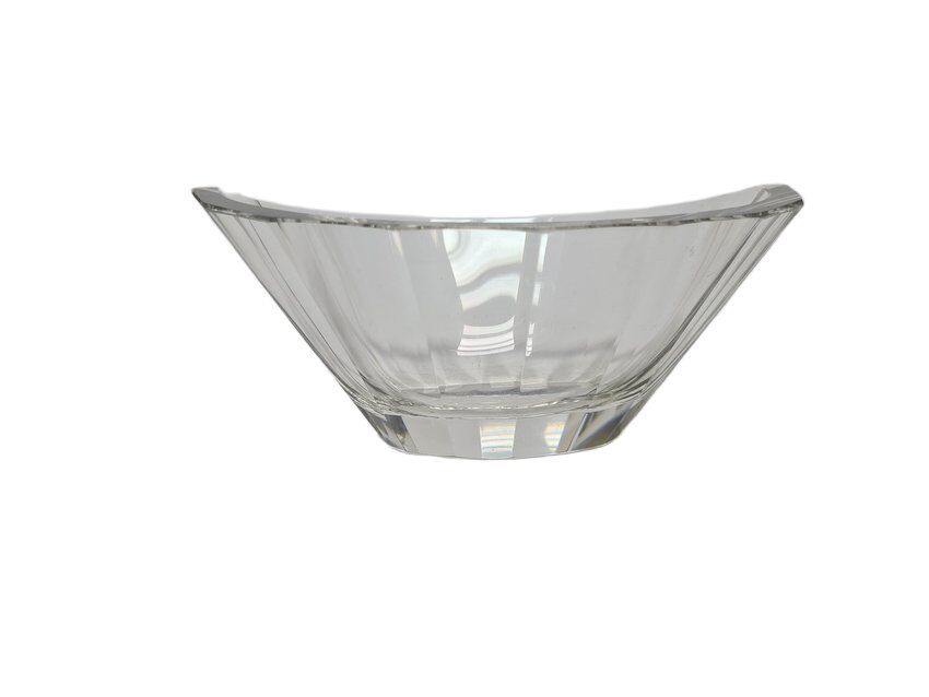 Art Deco transparent jardiniere from Moser, 1930s