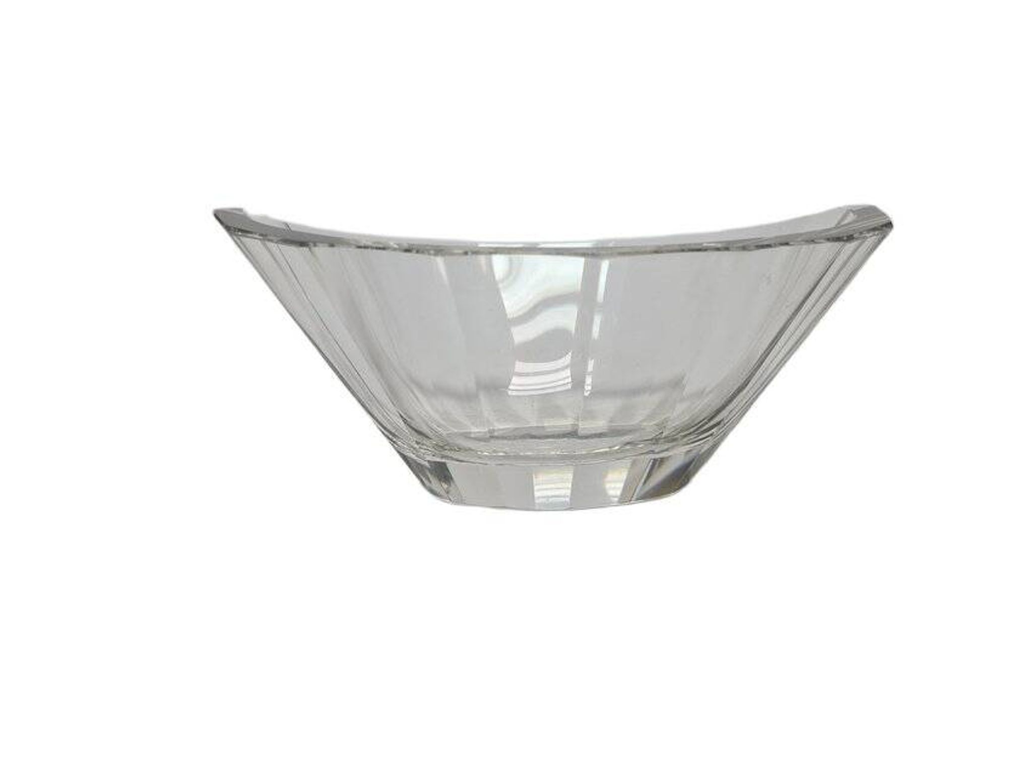 Jardinière transparente Art Déco de Moser, années 1930
