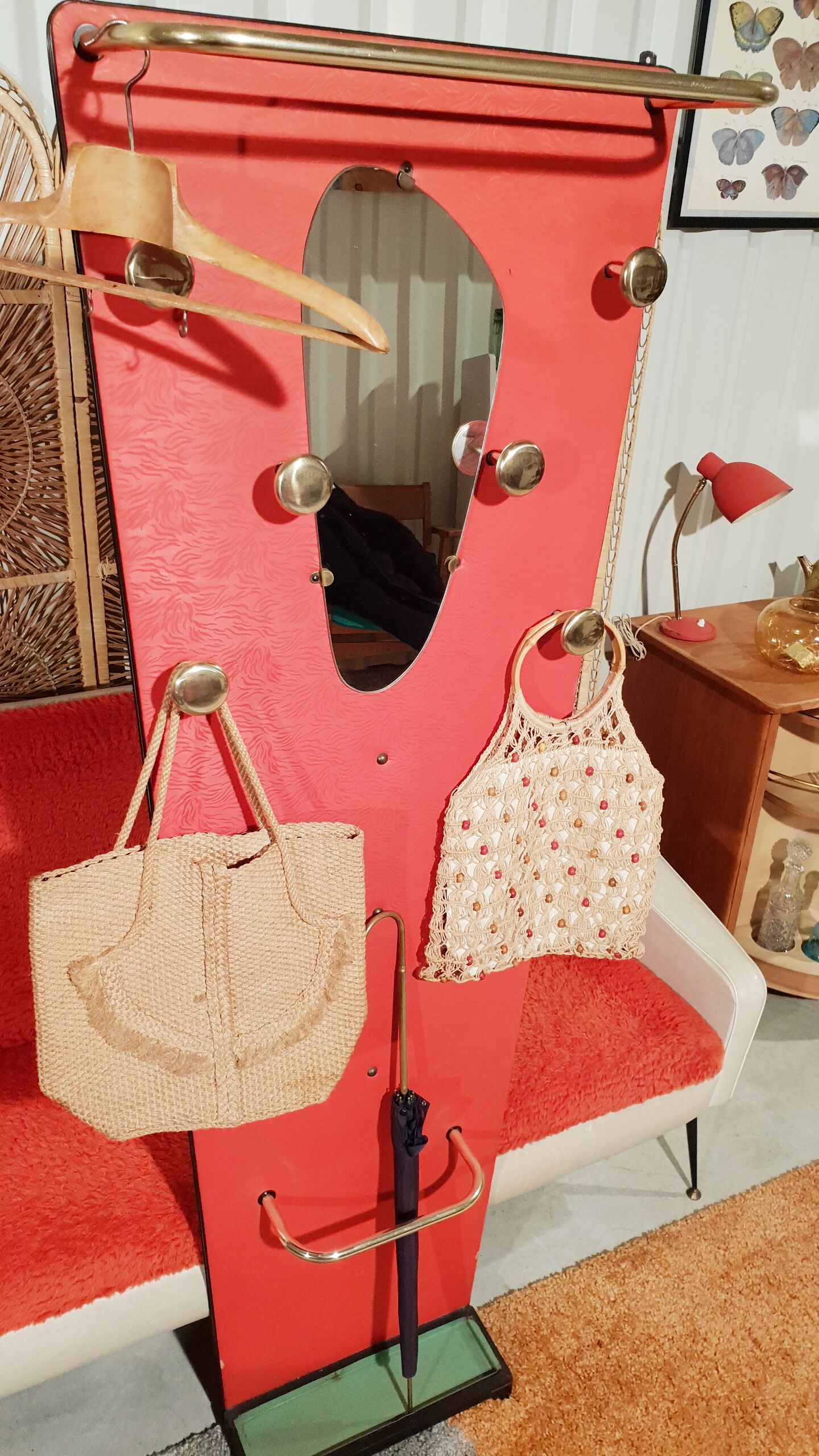 Vintage coat rack