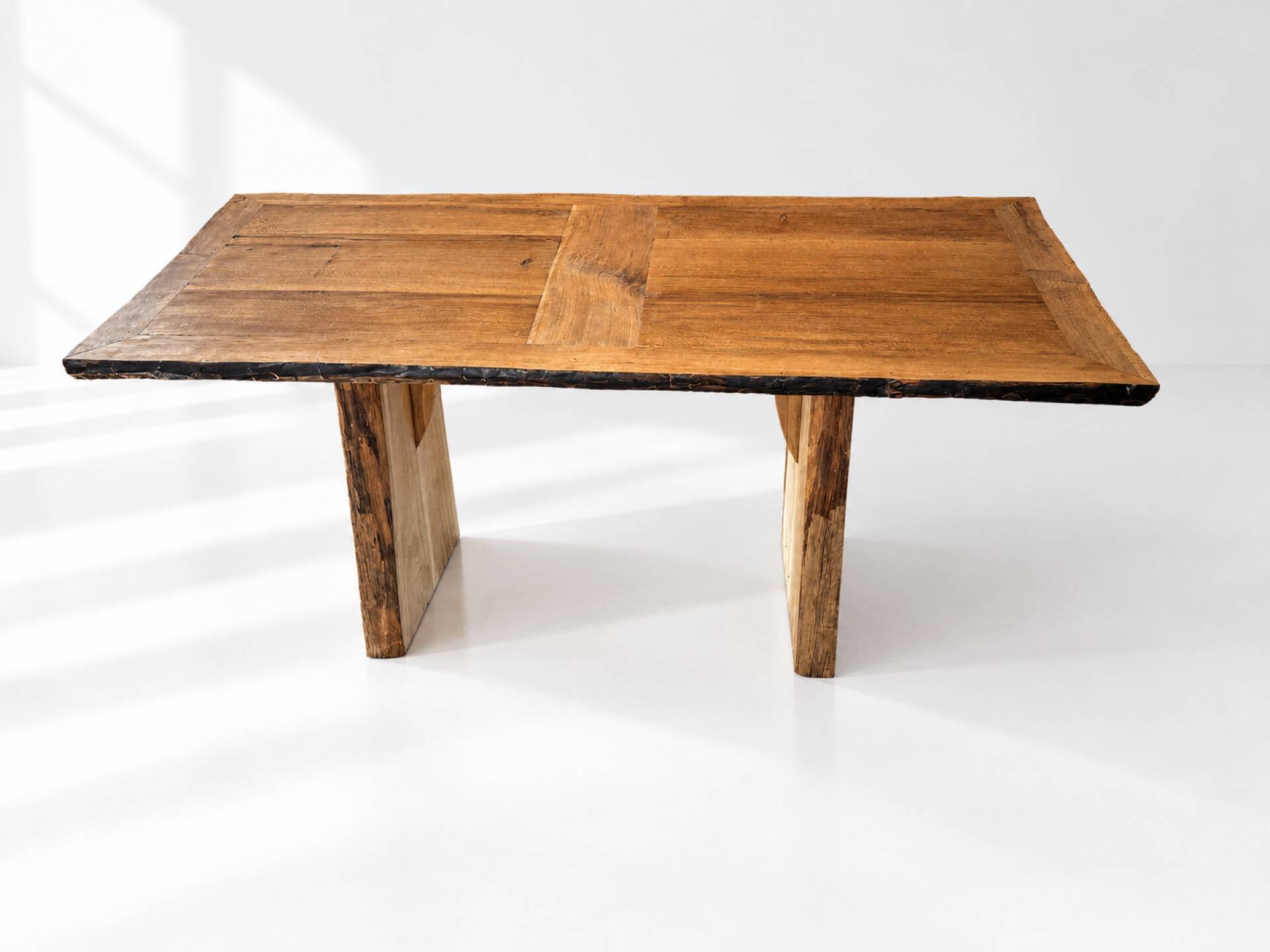 Handcrafted solid oak table