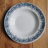 Vintage soup plates from St Amand, Morocco