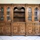 Old carved sideboard Portugal vintage solid wood