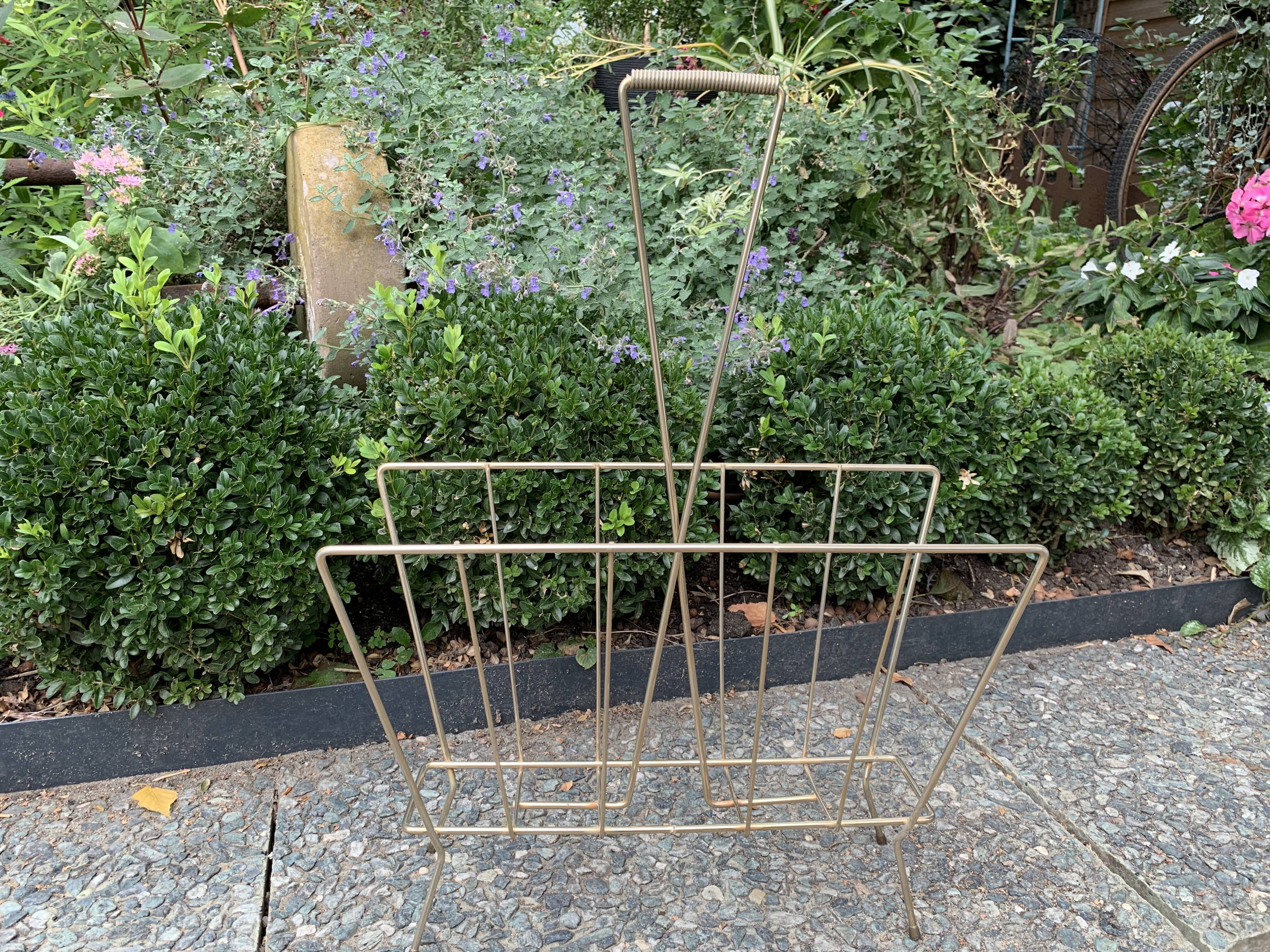 Vintage magazine rack