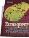 Affiche originale de cinéma "L'arnaqueur" 1961