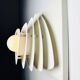 Curved Pyramid Layered Wall Lamp By Hustadt Leuchten, Germany, 1960S