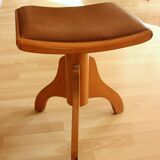 Mid Century piano stool from the 70s - Vintage