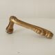Antique bronze door handle in Empire style