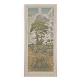 Lithograph by Henri Rivière The Fairy Tale of the Hours - The Rising Storm