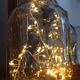 Cylinder transparent cylindrical demijohn of "one gallon"