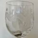 Set de 7 verres à eau gravés cristal de  Portieux