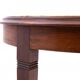 Table basse Art Nouveau à plateau en marbre, France, vers 1920.