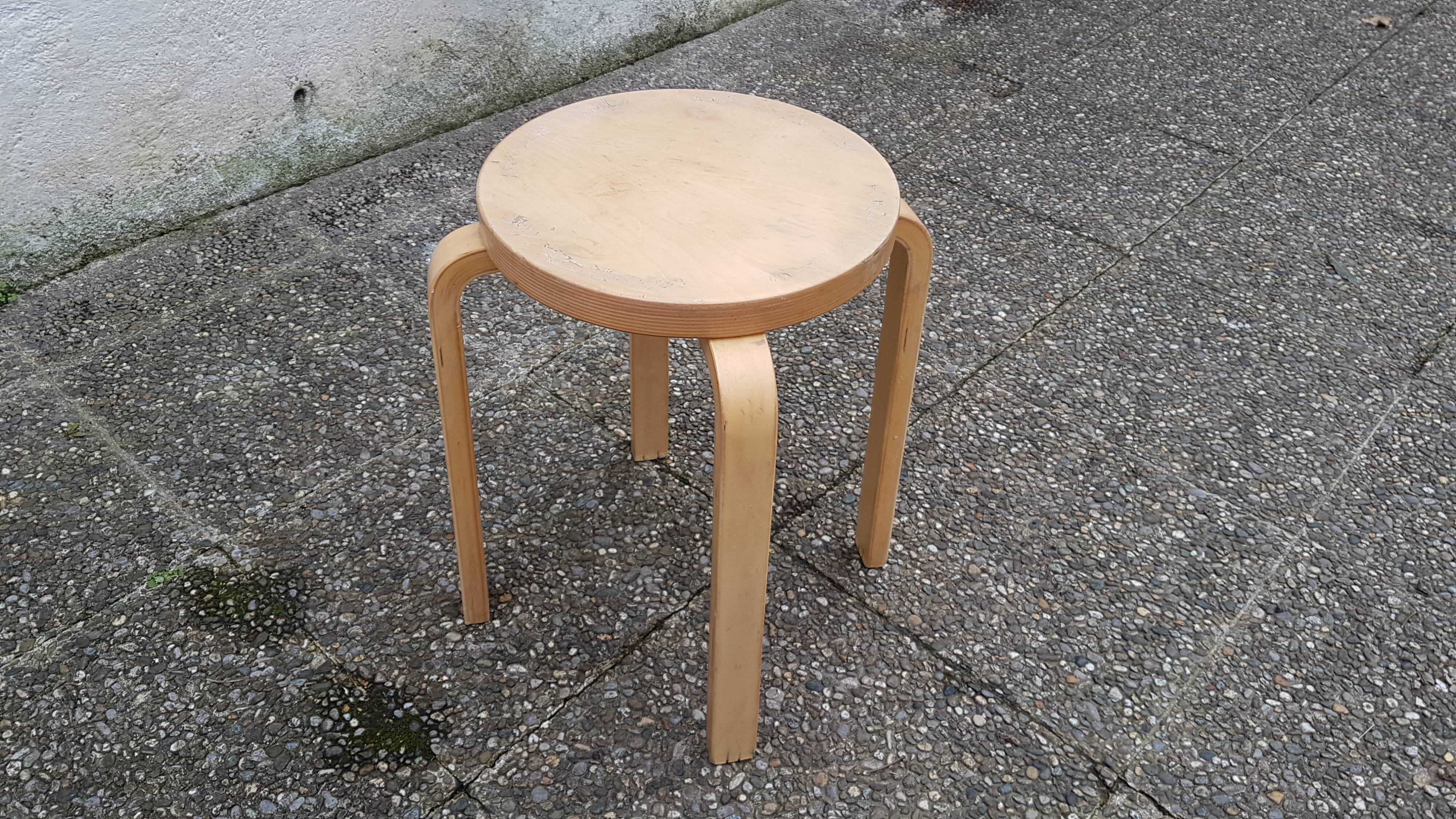 Sixties wooden stool