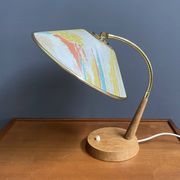 Lampe de bureau Temde années 1960 à col de cygne flexible
