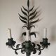 Wall lamp iron and sheet metal