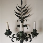 Wall lamp iron and sheet metal