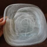 Jade green opaline dish