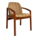 Vintage Danish solid teak wooden chair