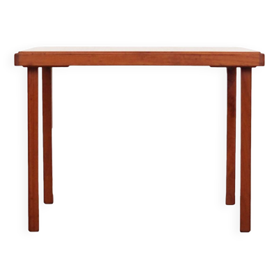 Table basse en teck, design danois, années 1970, production : Danemark