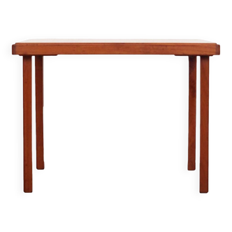 Table basse en teck, design danois, années 1970, production : Danemark