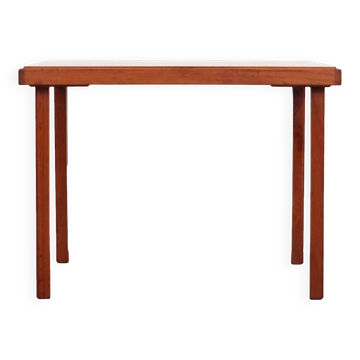 Table basse en teck, design danois, années 1970, production : Danemark