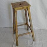 Workshop-style wooden stool of the 40s