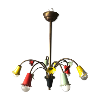 Vintage Italian chandelier design 50
