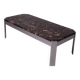 Table basse en marbre Breccia et chrome, France 1980