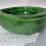 Venini green glass ashtray  Italy Toni Zuccheri Murano Giade 1960