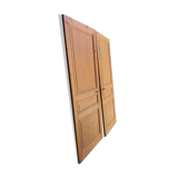 Portes panneautees en sapin