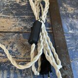 Bedside lamp bubble amber