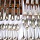 Deetjen cutlery set 48 silver-plated Louis XV rocaille table cutlery no. 25 Marly