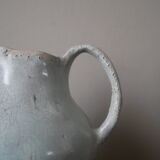 Vase with handle pitcher handmade pottery ceramic Wabi-Sabi Japandi Scandinavian countryside