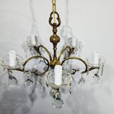 5-light chandelier with tassels