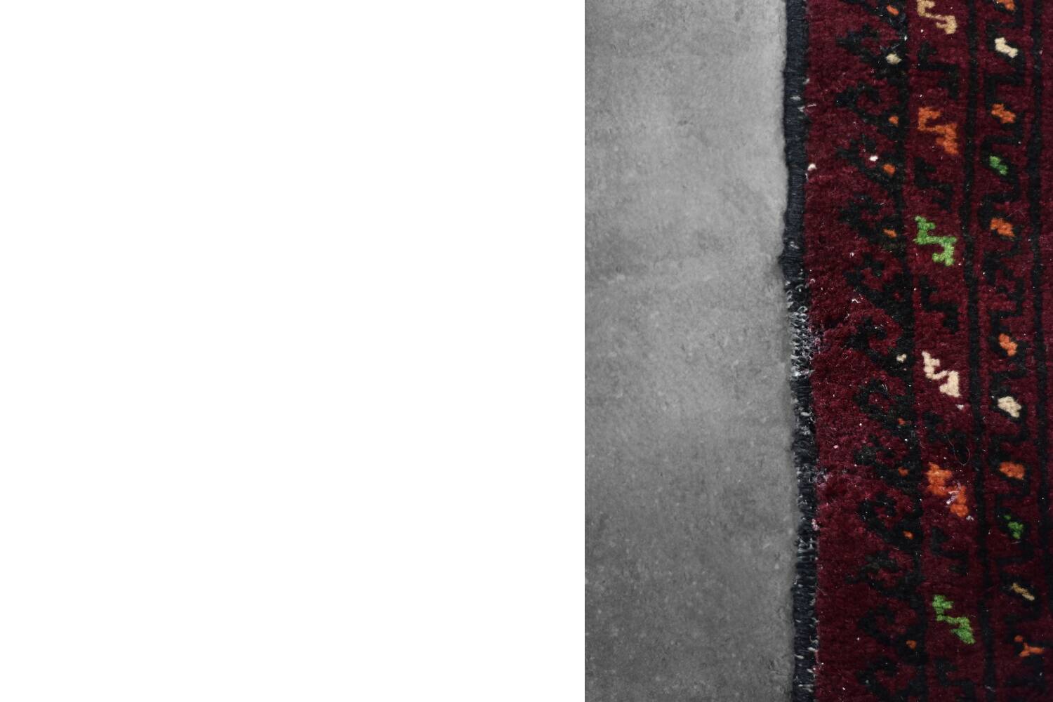 Handwoven Mir-Saruk oriental rug, Middle East 1960s